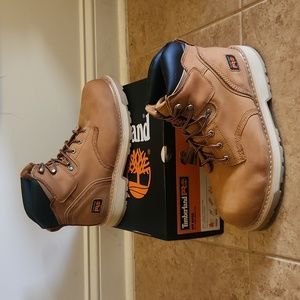 Timberland Pro men's 12 Pit Boss 6" steel safety toe